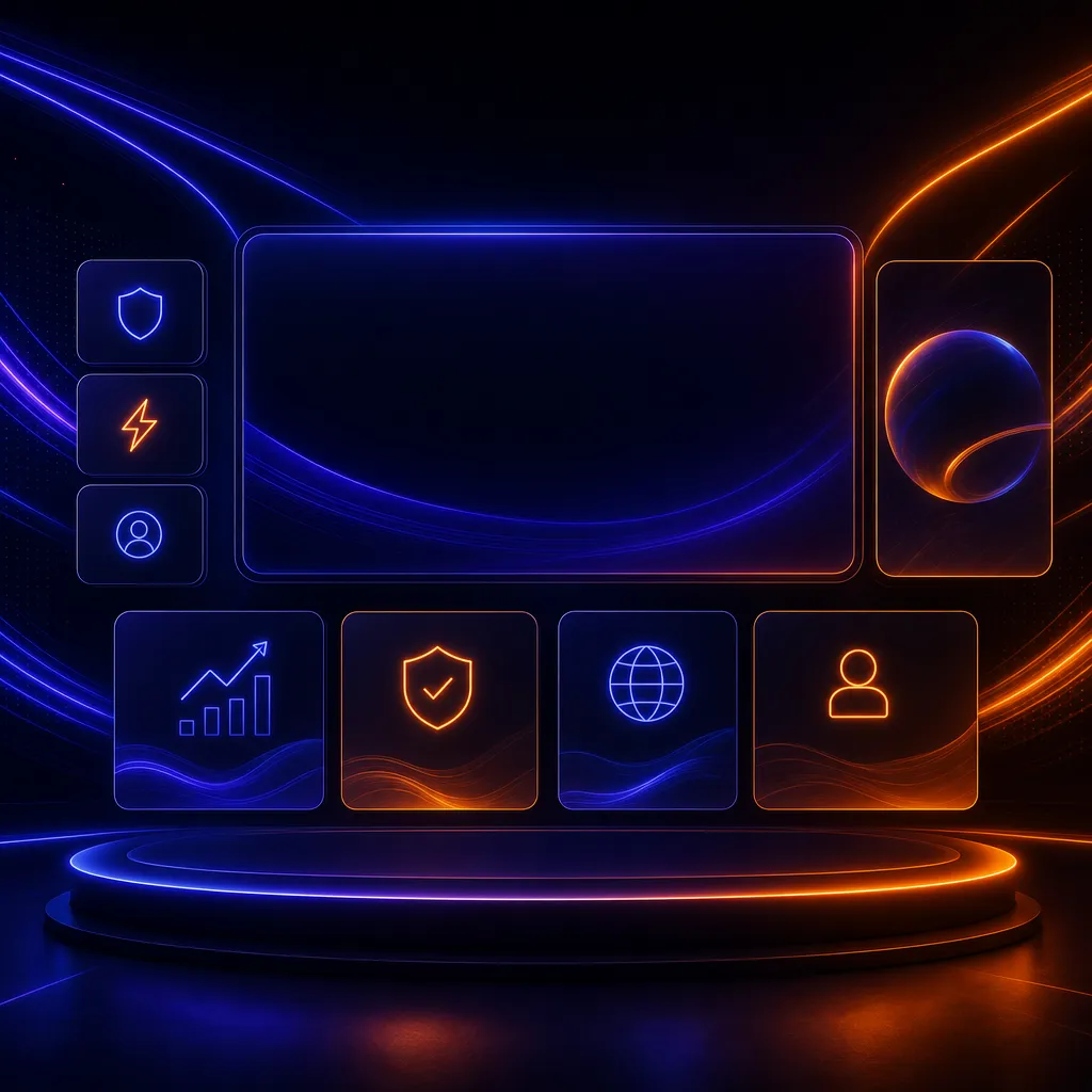 Visual antarmuka platform CASINOBET77